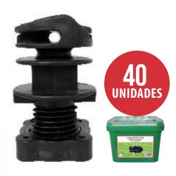 Aislador de varilla Z-40 Zar Regulable Cubo 40 unidades