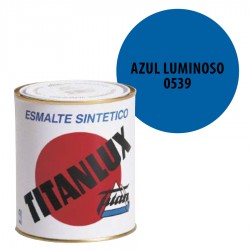 Esmalte Sintético Azul Luminoso 539 Titanlux Interior-Exterior Brillo