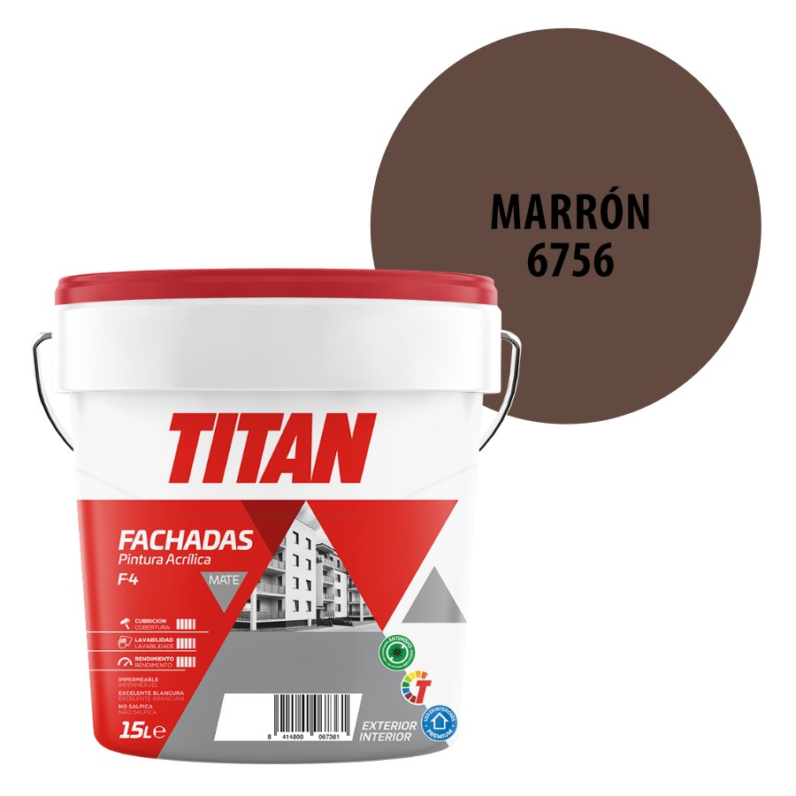 Pintura Plastica Titan Fachadas F4 6756 Orion A4 - Soutelana