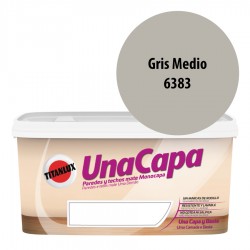 Titan una Capa 5 L GRIS MEDIO 6383 Pintura MATE