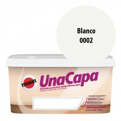 Titan una Capa 5 Litros Blanco 0002 Pintura MATE