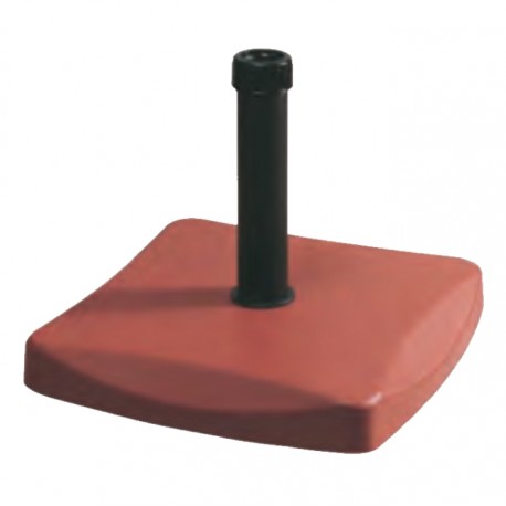 Base parasol 25 Kg Ldk Cemento marron sombrilla