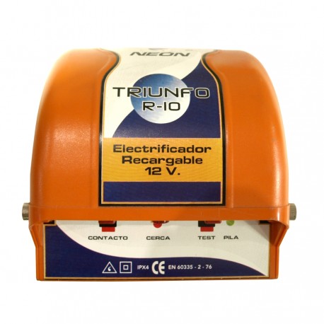 Pastor electrico a Bateria recargable Triunfo R-10 Zar