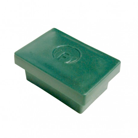 Tapa Verde para poste rectangular 60x40 mm Malla Delfin
