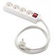 Base multiple de 4 tomas con interruptor 16 A Famatel 9/804