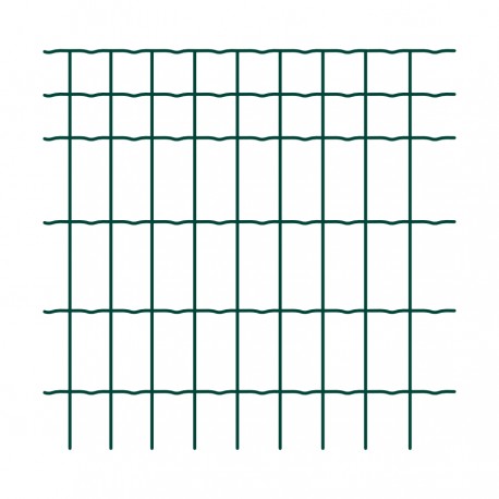Malla electrosoldada verde 120x50 1,50m/2,4mm