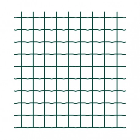 Malla electrosoldada verde 50x50 1,00m/3mm