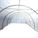Invernadero tipo tunel o tubular para huerto 4x4x2,40 m