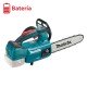 Motosierra a Bateria Makita DUC254Z Tension 18V LXT Espada 10"