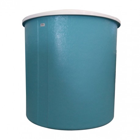 Deposito de Poliester para agua cilindrico vertical 1500 L