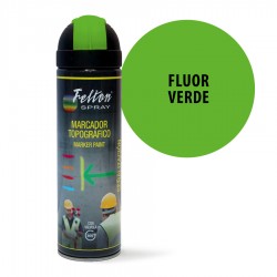 Spray Marcador Topográfico Fluor Verde Felton 500 ml