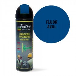 Spray Marcador Topográfico Fluor Azul Felton 500 ml
