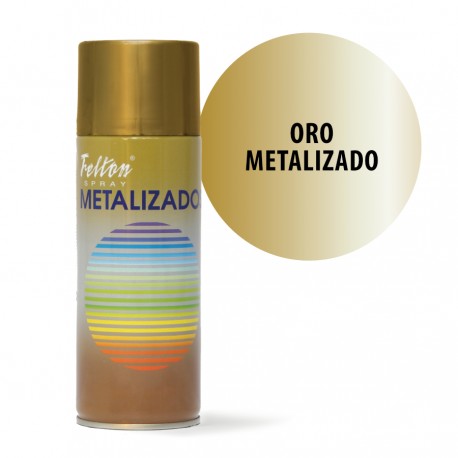 Spray Oro Metalizado Felton 400 ml manualidades