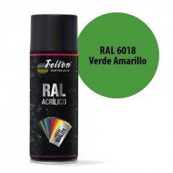 Spray Acrílico Felton RAL 6018 Verde Amarillo 400 ml