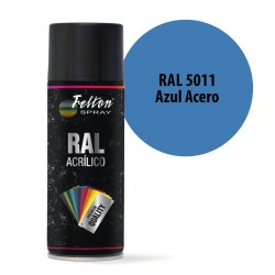 Spray Acrílico Felton RAL 5011 Azul Acero 400 ml