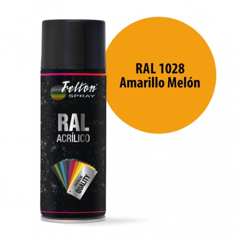 Spray Acrilico Felton RAL 1028 Amarillo Melon 400 ml
