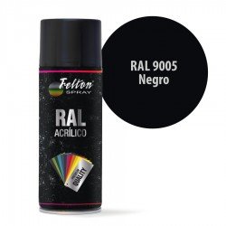 Spray Acrílico Felton RAL 9005 Negro 400 ml