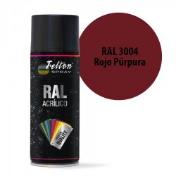 Spray Acrílico Felton RAL 3004 Rojo Púrpura 400 ml