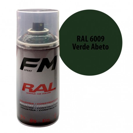 Spray Acrilico FM Color RAL 6009 Verde Abeto 400 ml