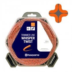 Hilo desbrozadora Husqvarna Whisper Twist 2,7 mm x 10 m