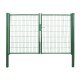 Portal doble hoja Verde Ral 6005 Ancho 4 m alto 1,5 y 2 m