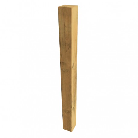 Poste tutor madera cuadrado 9x9x120 cm