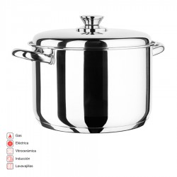 Olla Ecco Inoxibar Acero inoxidable con Tapa