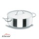 Cacerola baja Chef Classic Lacor Acero inox de 36 a 60 cm