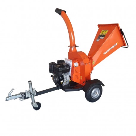 Biotrituradora a gasolina PLUS POWER DGS1500 Diametro max 120 mm