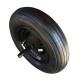 Rueda carretilla Neumatica AFO Serie 107 / Jet Metalica Eje