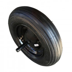 Rueda carretilla Neumática AFO Serie 107 / Jet Metálica Eje