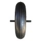 Rueda carretilla Neumatica AFO Serie 107 / Jet Metalica Eje
