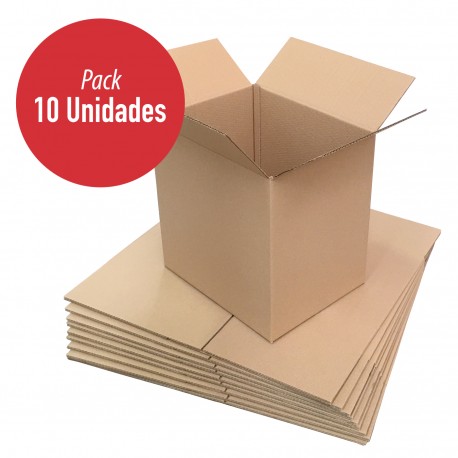 Caja carton 415 x 325 x 425 mm Pack 10 Unidades - Soutelana