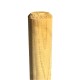 Poste madera tratada, torneado cilindrico 5x150 cm tutor Pack 10 uds