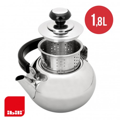 Cafetera Pava prisma Ibili 1,8 Litros Acero Inox