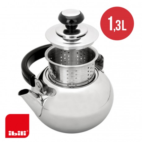 Cafetera Pava prisma Ibili 1,3 Litros Acero Inox