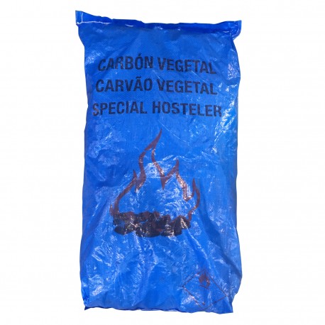 Carbón vegetal barbacoa saco 15 kg