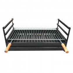 Cajón barbacoa 70x40 Parrilla galvanizada