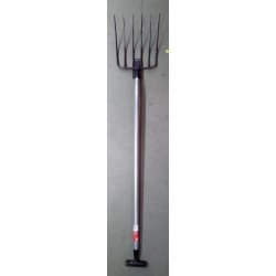 Horca 6 púas A.Yuma Mango metálico