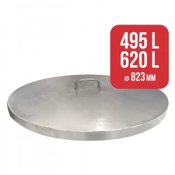 Tapa guardapolvo para depósito inox 823 mm