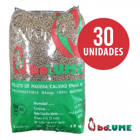 Saco Pellet Bo Lume Pack 30 unidades