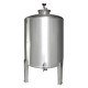 Cuba Depóstio Acero Inox para vino 30 L 3 patas Puerta Superior