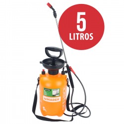 Pulverizador Presion previa Mader 5 Litros Lanza Inox 