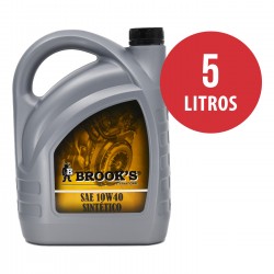 Aceite Brooks Sae 10 W 40-SHPD 5 Litros