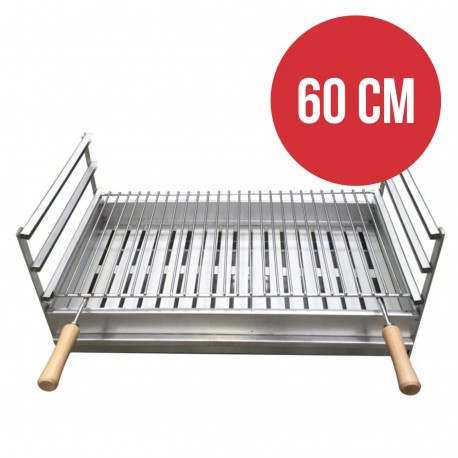 Cajón Barbacoa Inox 60x40 cm