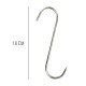 Gancho n5 Inox 180 mm Pack 4 unidades