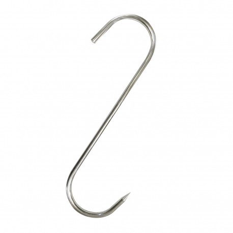 Gancho n5 Inox 180 mm Pack 4 unidades