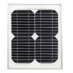 Panel Solar 10 W Monocristalino Zar PA170010