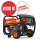 Generador eléctrico Genergy Bentayga 8000 W Arranque electrónico