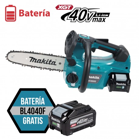 Motosierra a Batería Makita UC002GZ Tensión 40V XGT Espada 250mm